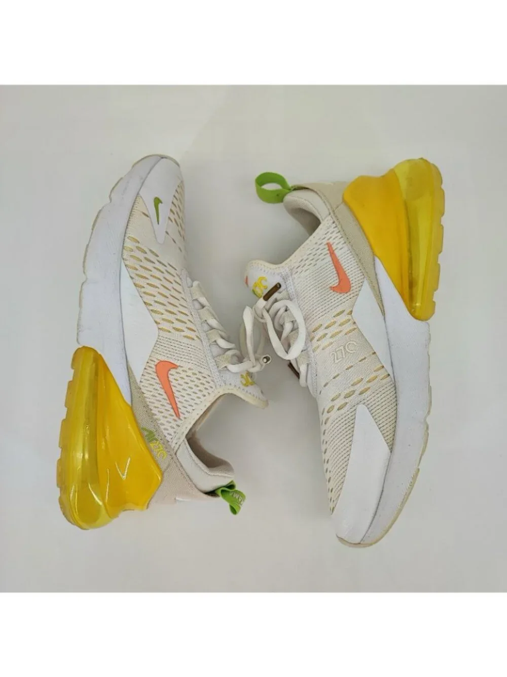 Nike Air Max 270 Women's Size 7.5 US Sneakers Mesh White DV2184-100